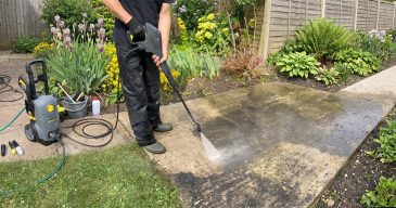 pressure washer service by brightline